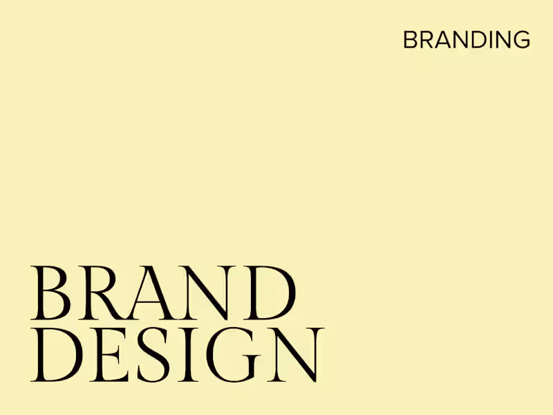 Cover image for Premium branding