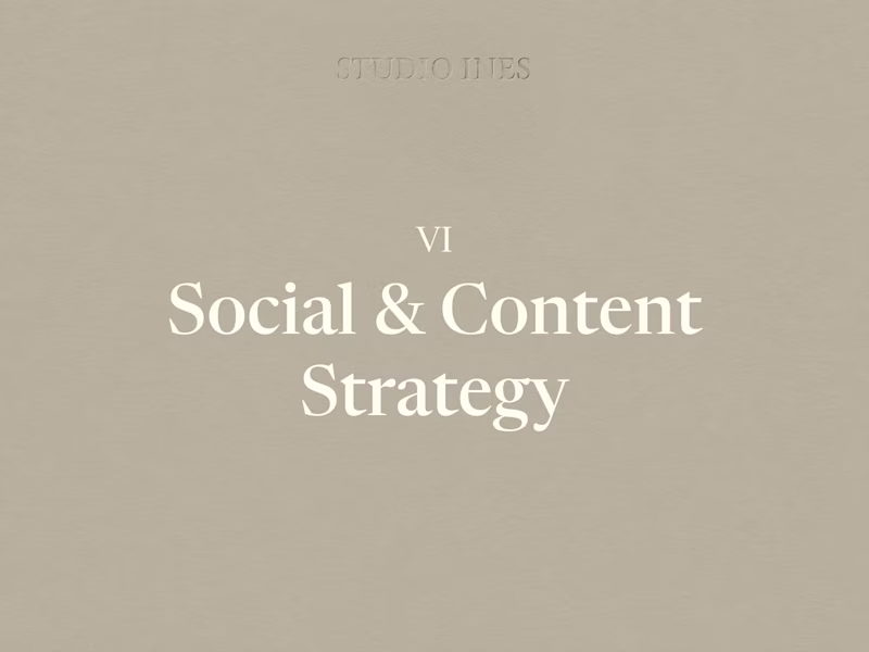 Cover image for Social & Content Strategy