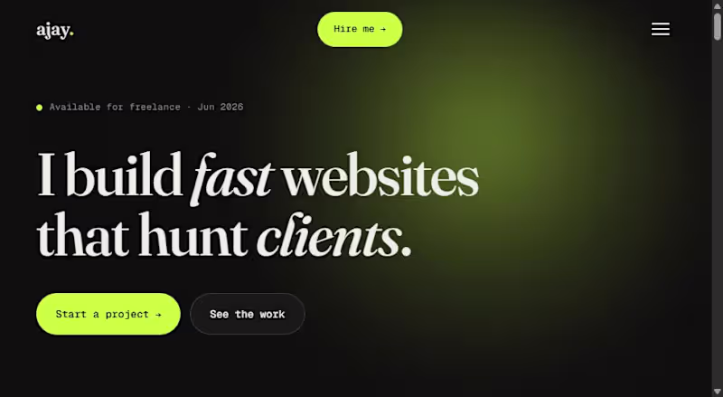Cover image for Custom Next.js / React Website Development