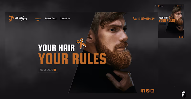 Cover image for Classic Cuts Web Design