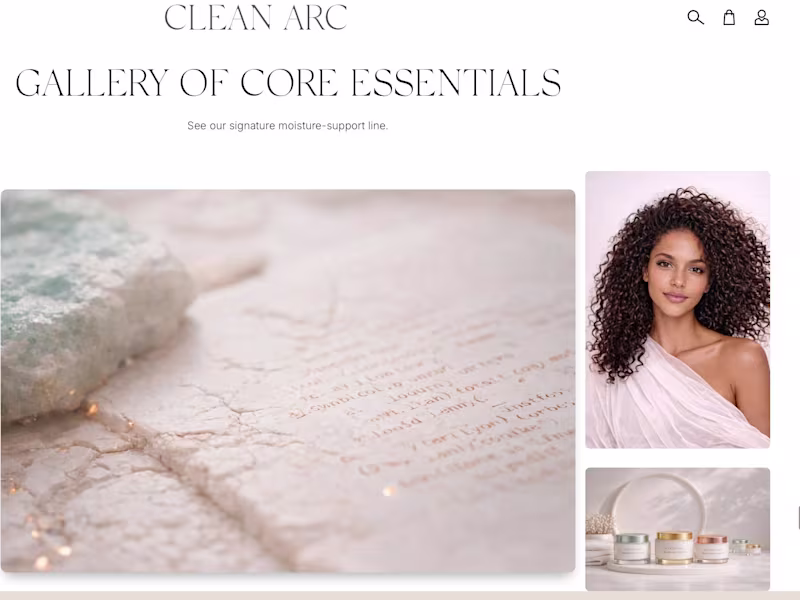 Cover image for Clean Arc™ — Editorial E-Commerce Direction