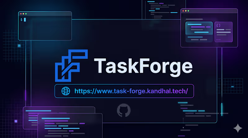 Cover image for Task-Forge Project Management System 
A