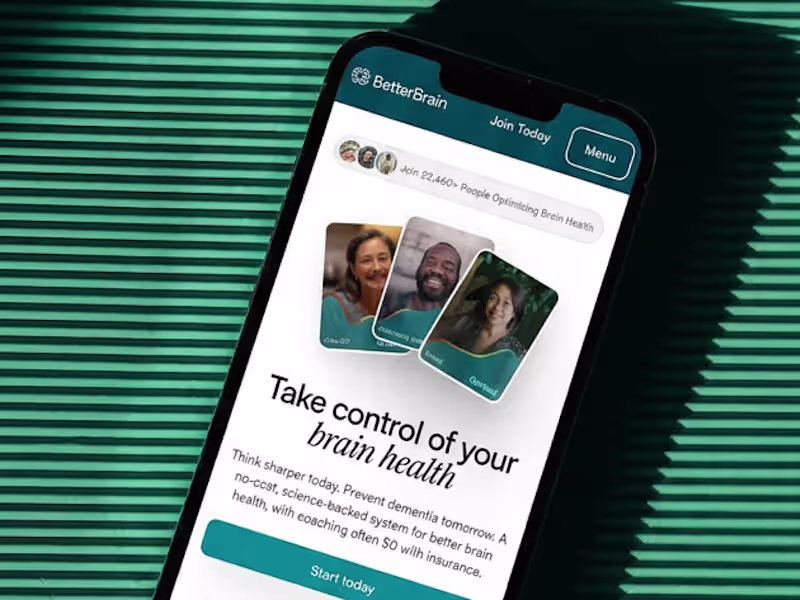 Cover image for BetterBrain — Ongoing Design & Growth Partnership