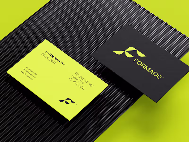 Cover image for Formade- Logo & Visual Identity