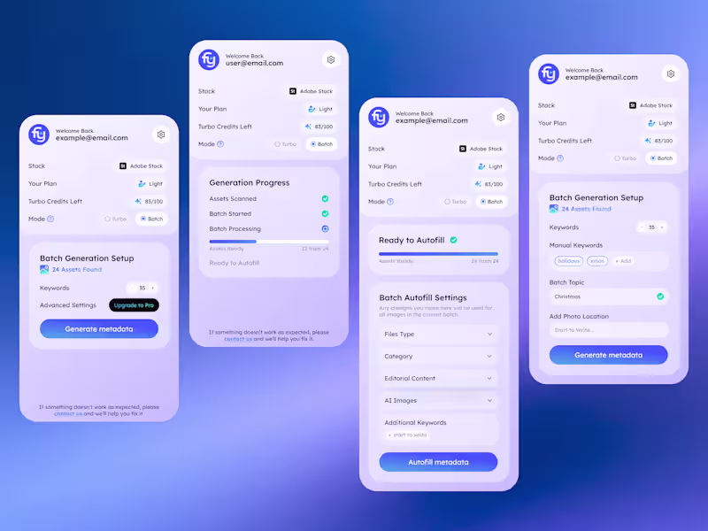 Cover image for Fylio Chrome Extension UI