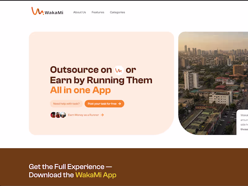 Cover image for Wakami Multi-Service Marketplace