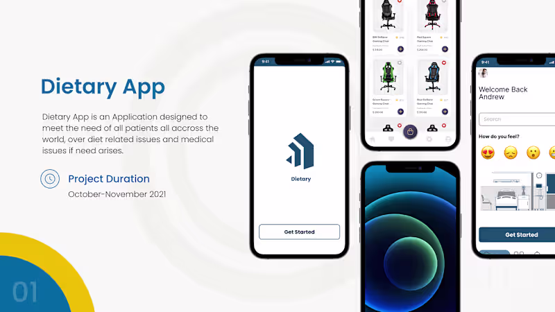 Cover image for Dietary Mobile App on Behance