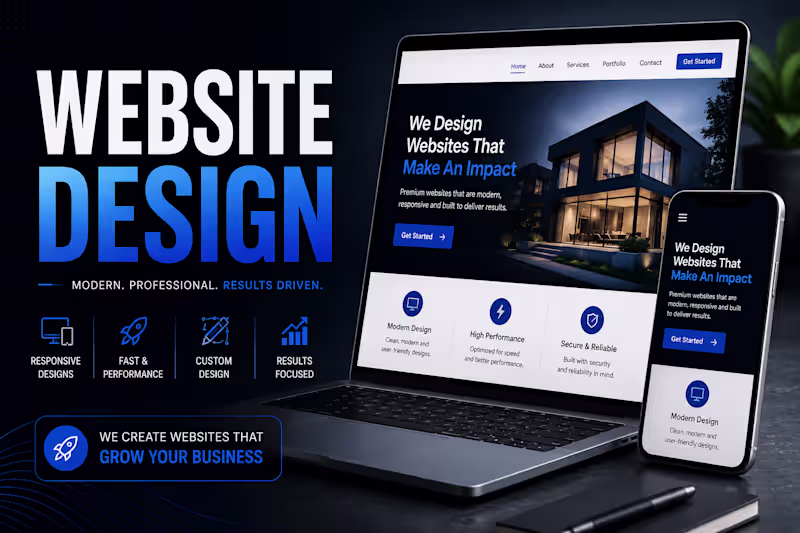 Cover image for Modern Website Design for Your Business