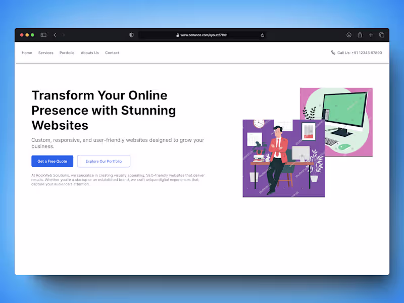 Cover image for Landing Page Design