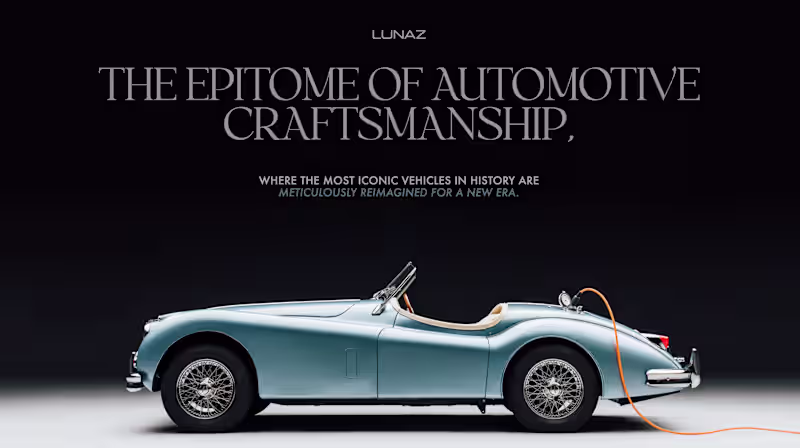 Cover image for Precision in Motion: A Brand Refresh for Lunaz