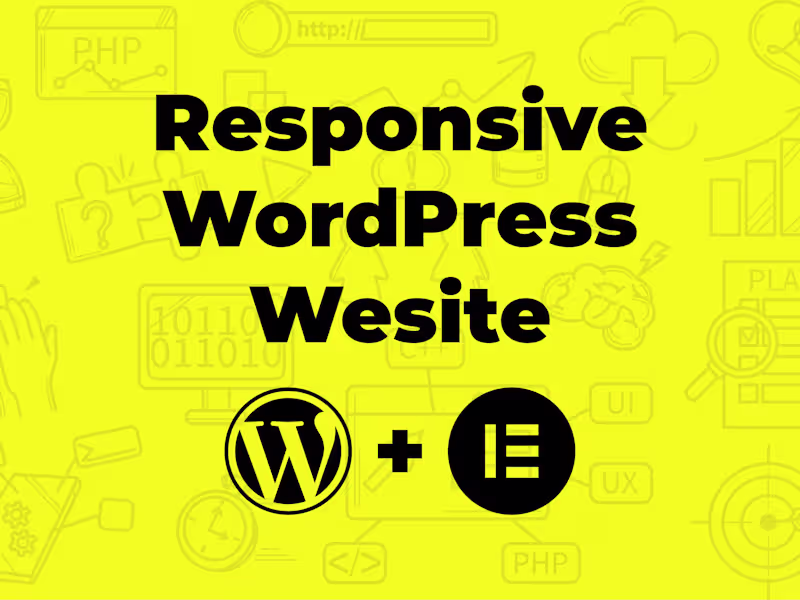 Cover image for WordPress Website Development
