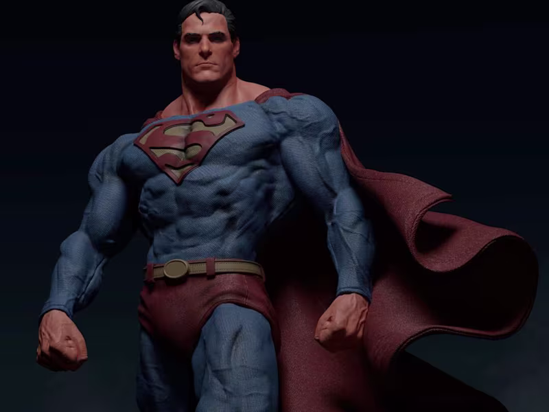 Cover image for 3D statue for 3d printing