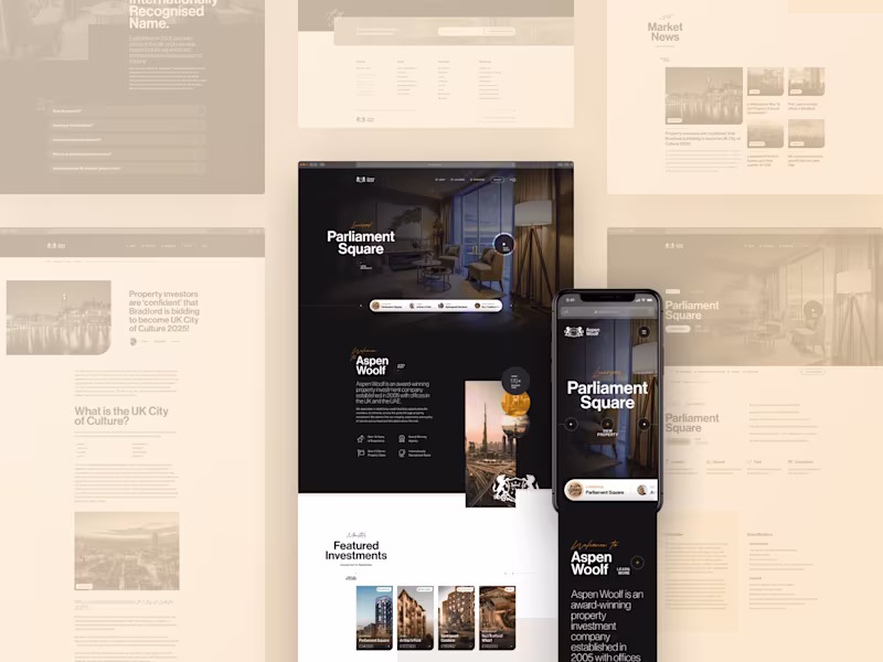 Cover image for Real Estate Website