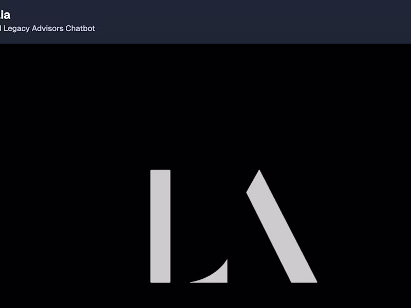 Cover image for Lia Chatbot