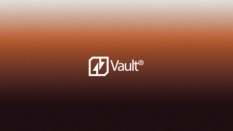 Cover image for Vault® — Building a modern financial brand from the ground up
