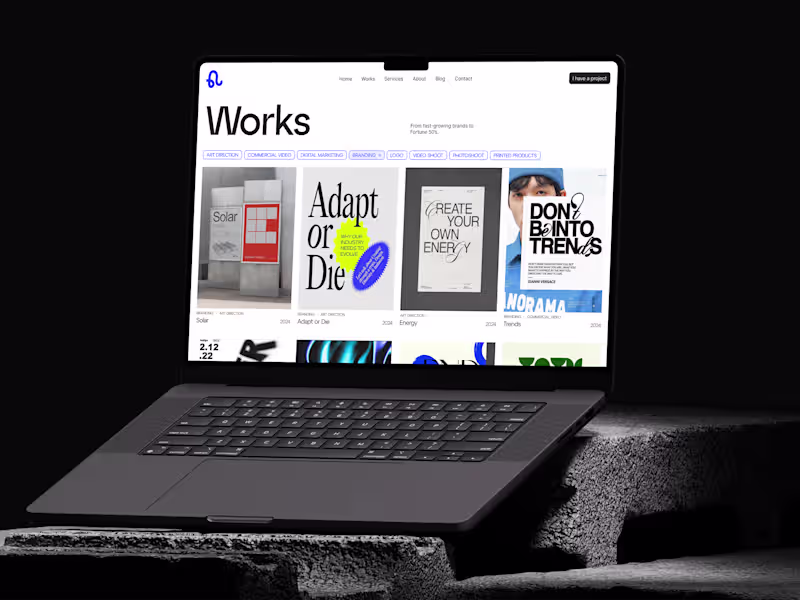 Cover image for Visionary Website Design for Future-Facing Brands