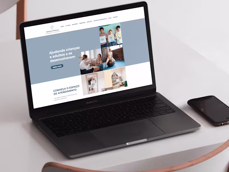Cover image for Website Wix | Psychopedagogue | Psychomotorist