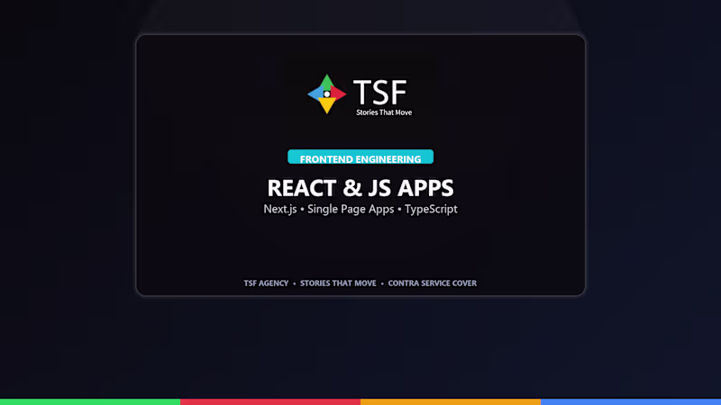 Cover image for React.js & JavaScript Web Application Engineering