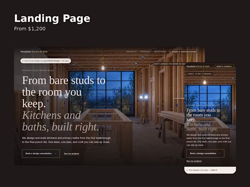 Cover image for Landing Page