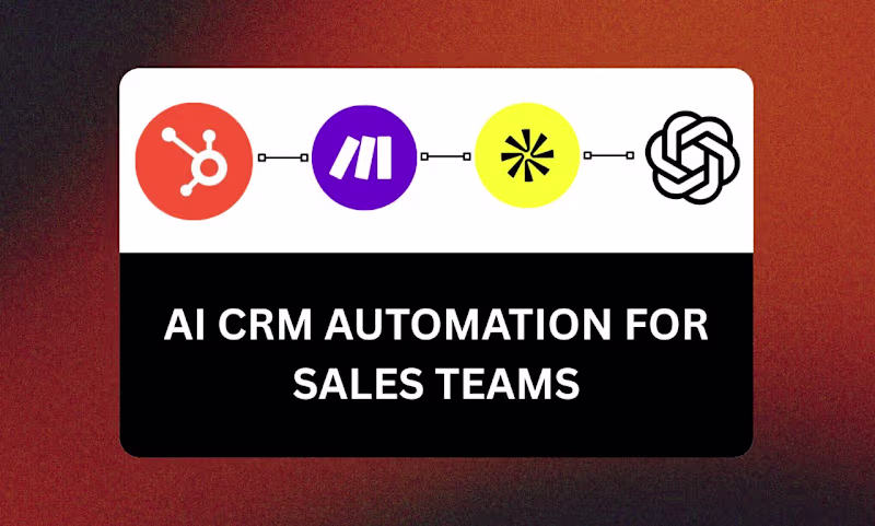 Cover image for AI CRM Automation & Lead