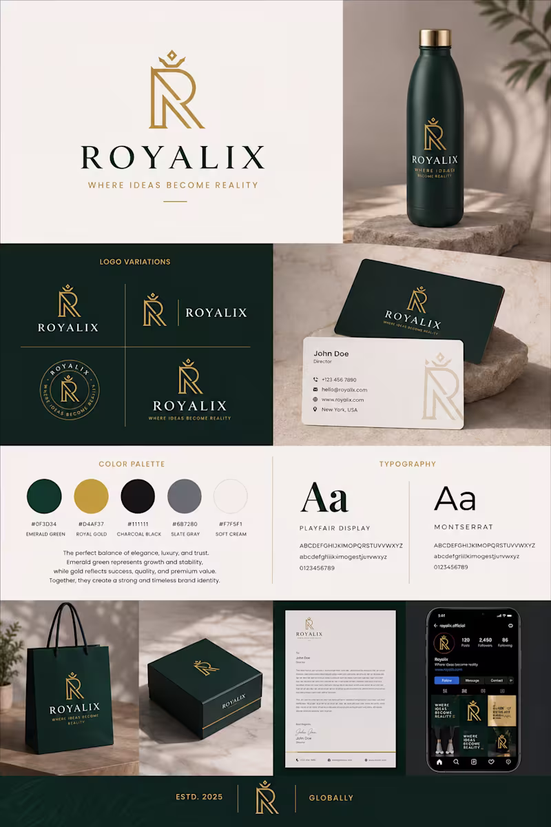Cover image for Brand Identity & Visual Guidelines