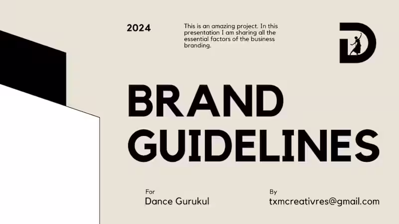 Cover image for Brand Identity Revamp for Dance Class