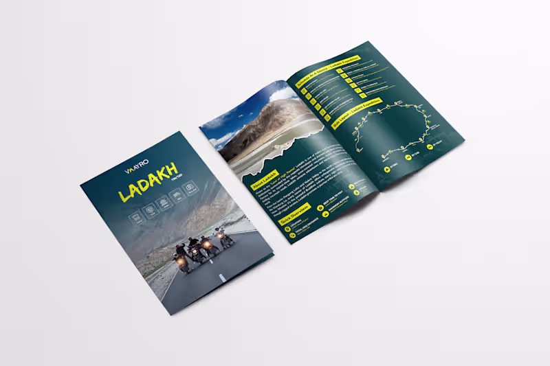 Cover image for Vaayro Adventure – Travel Brochure