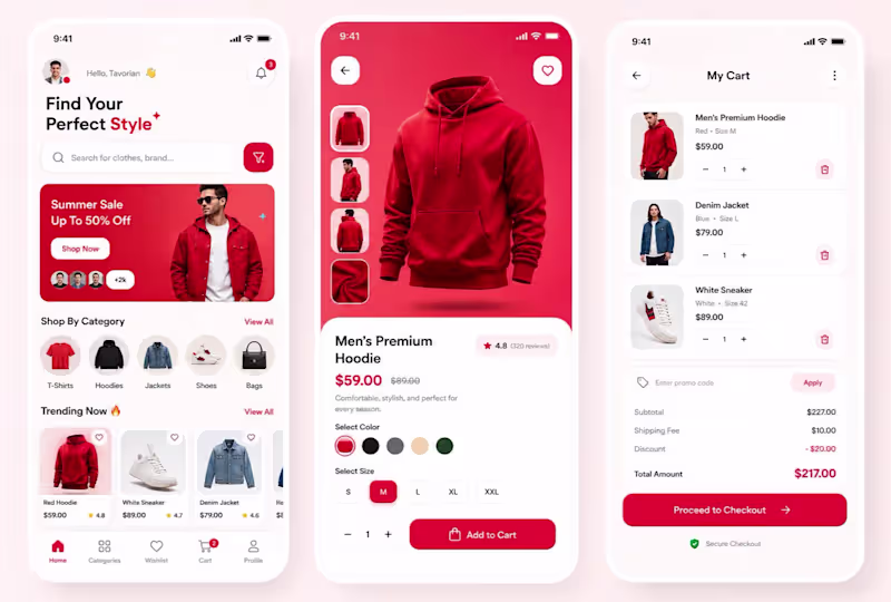 Cover image for Fashion eCommerce Mobile Application

Developed a