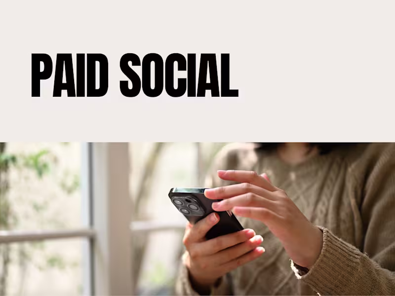 Cover image for Your Brand, Amplified with Paid Social Ads