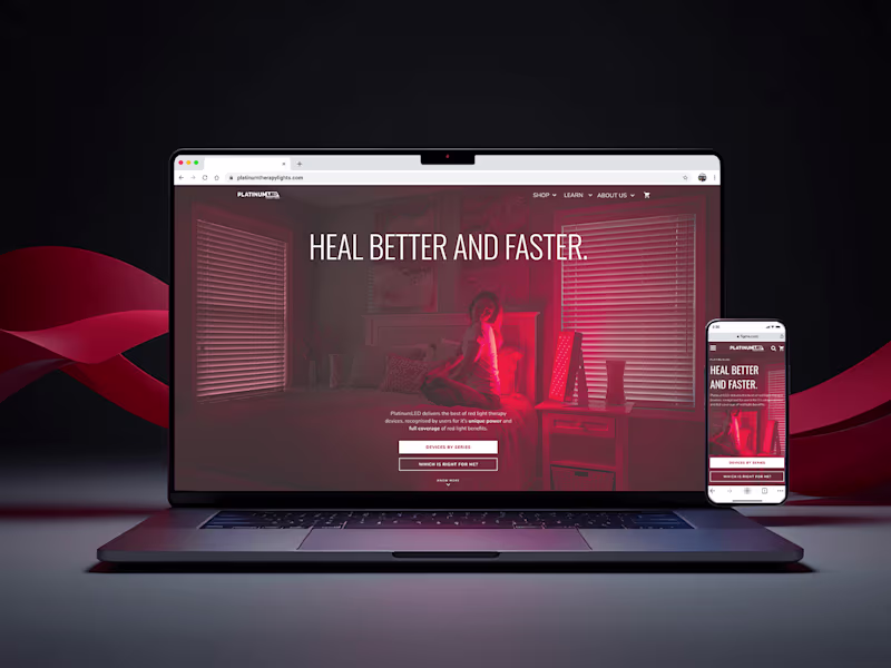 Cover image for Redesigning the Red Light Therapy Store Product Experience