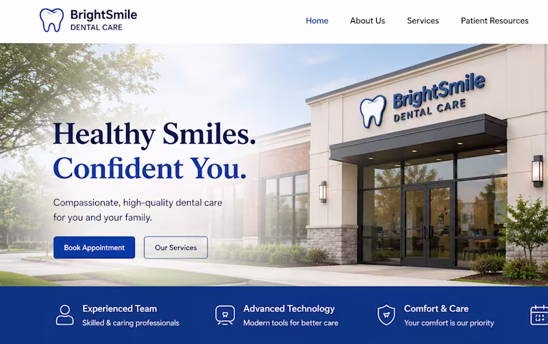 Cover image for Website design 