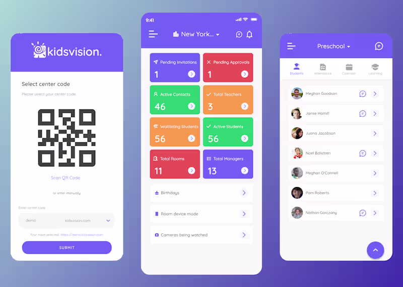 Cover image for KidsVision Mobile Application