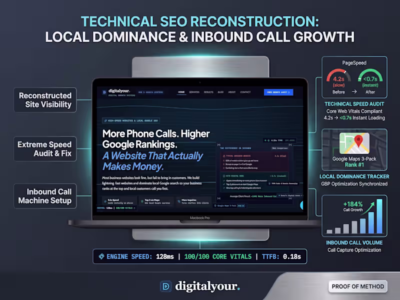Cover image for High-Speed Technical & Local SEO