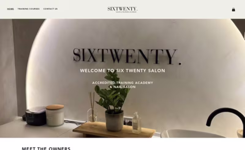 Cover image for Minimalist Website Design - SIX TWENTY @Wix