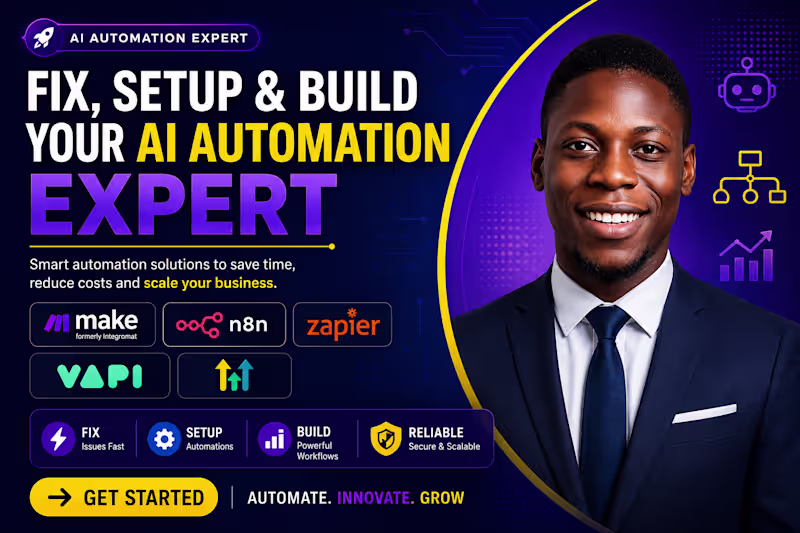Cover image for Ai automaion for buisness