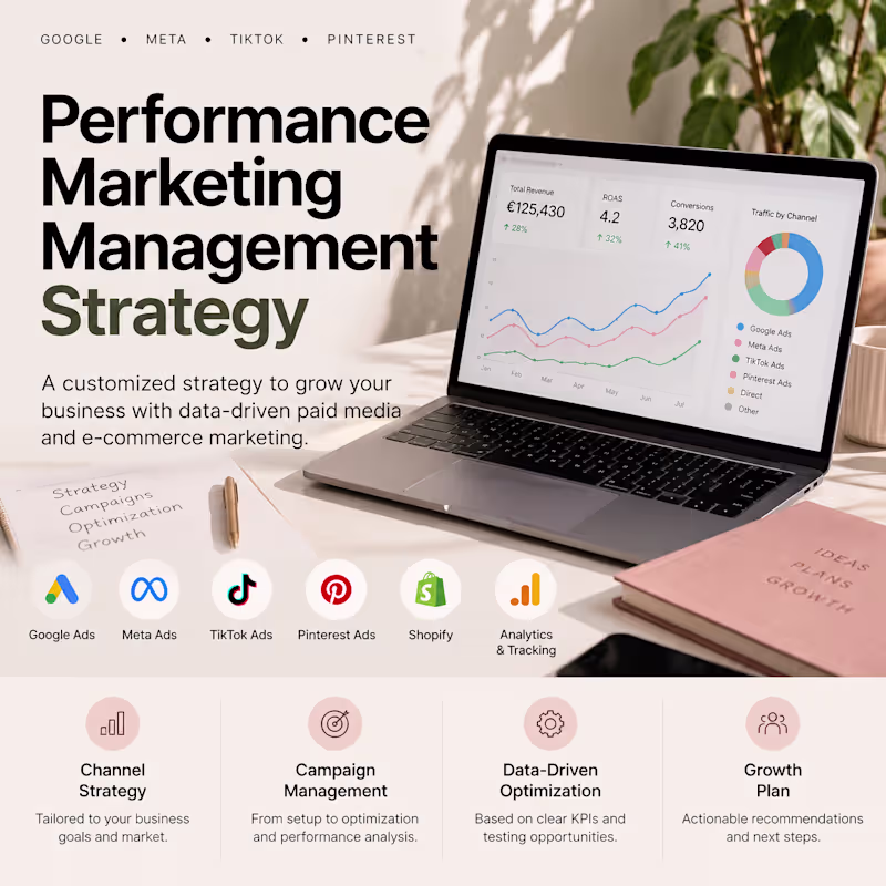 Cover image for Performance Marketing Management Strategy