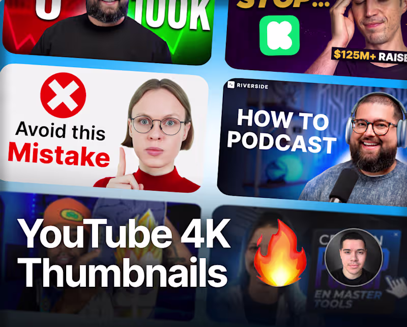 Cover image for YouTube Thumbnail Design