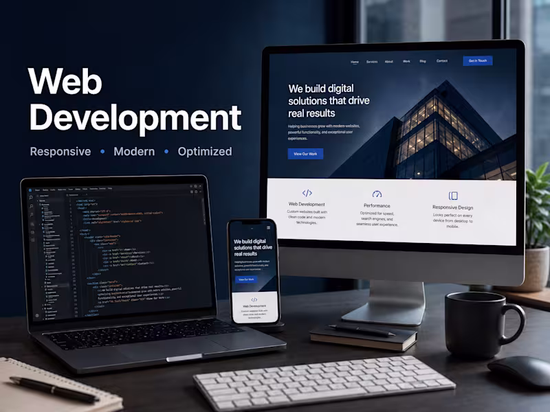 Cover image for Responsive Business Website Design & Development
