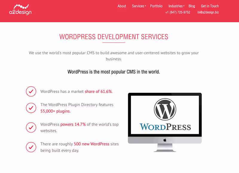Cover image for WordPress Website Development & Customization