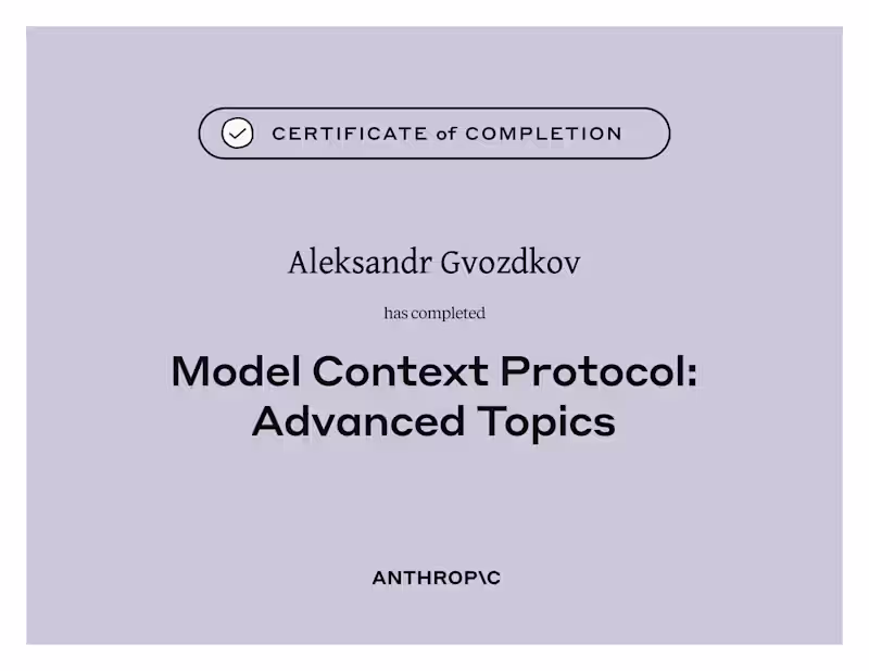 Cover image for Selected AI development training. I