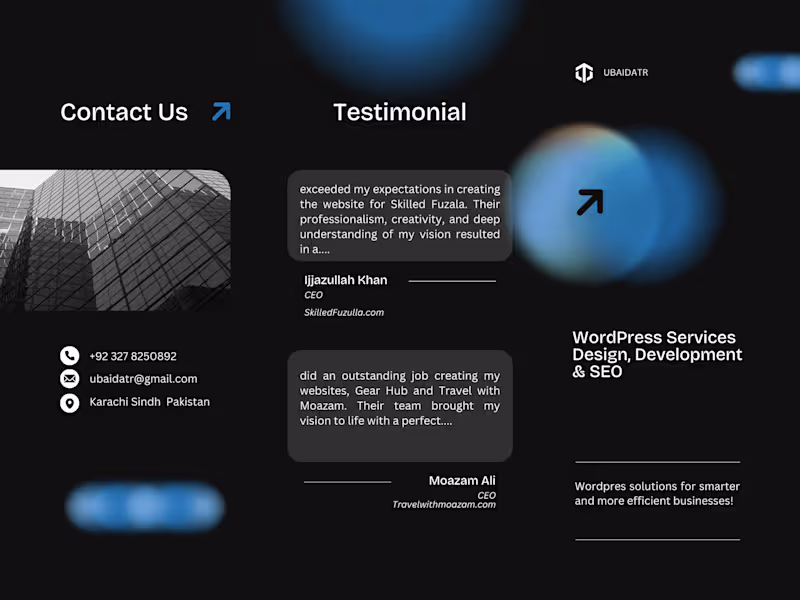 Cover image for WordPress | WooCommerce | Custom Elementor Design