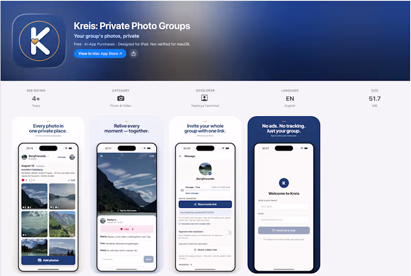 Cover image for New one is up: Kreis.
It