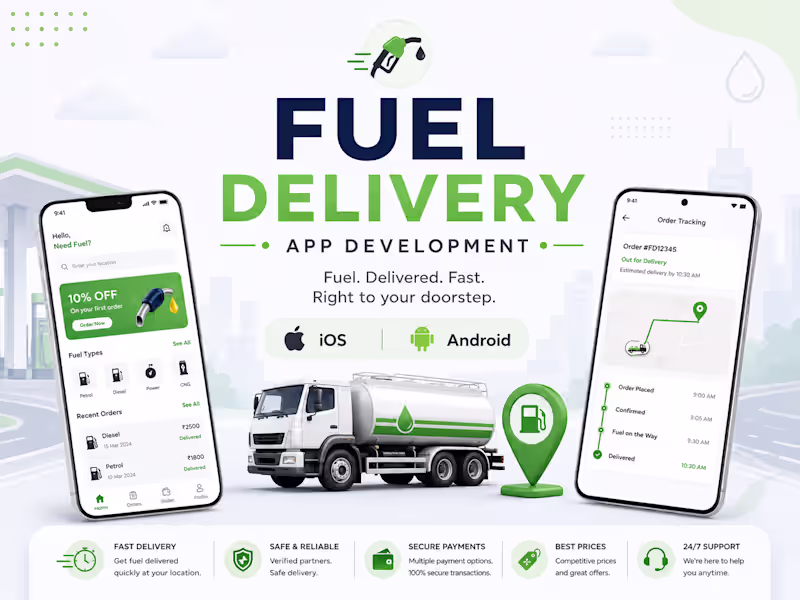 Cover image for Fuel Delivery App Development