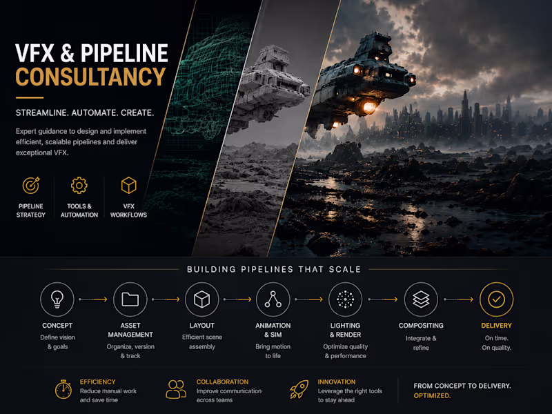 Cover image for CGI / AI pipeline consultancy