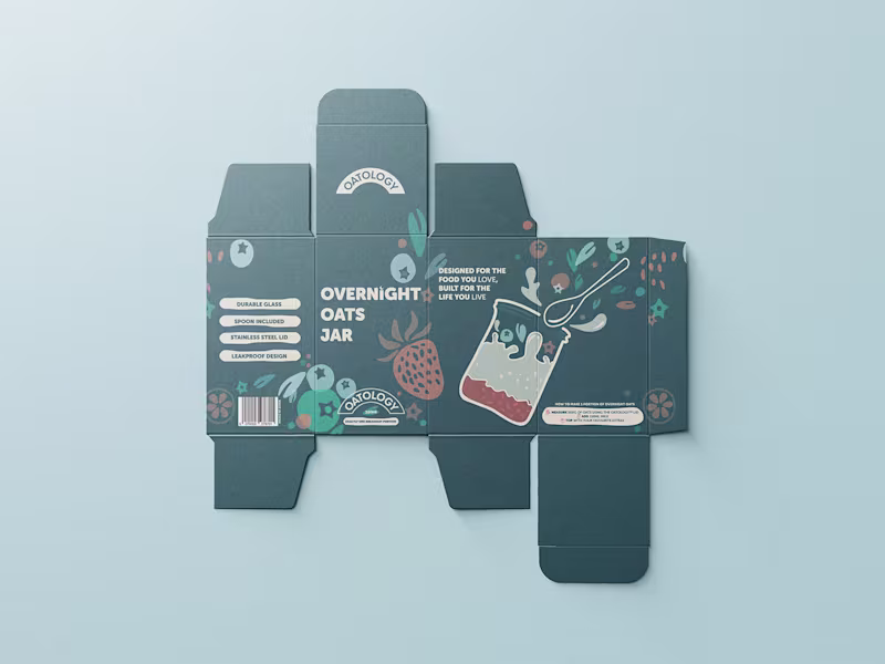 Cover image for OATOLOGY | Brand Identity & Packaging Design