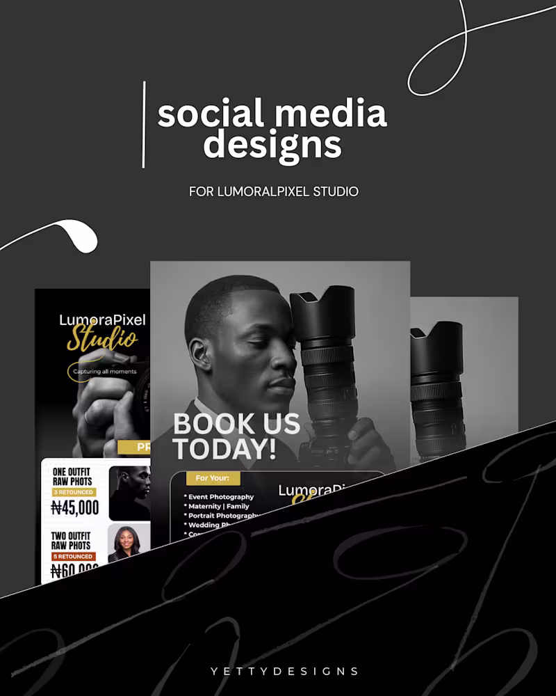 Cover image for photography poster design