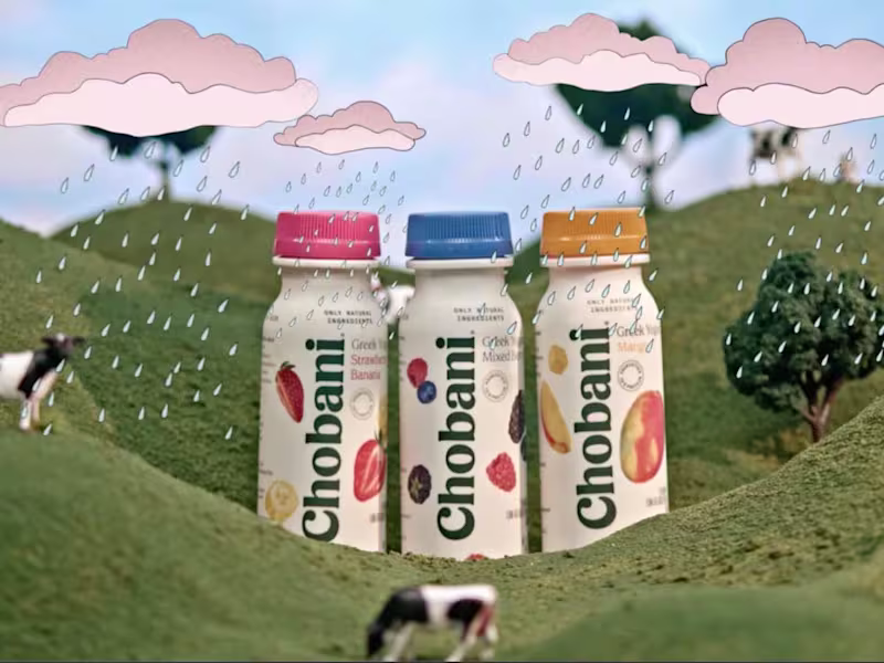 Cover image for chobani yogurt motion