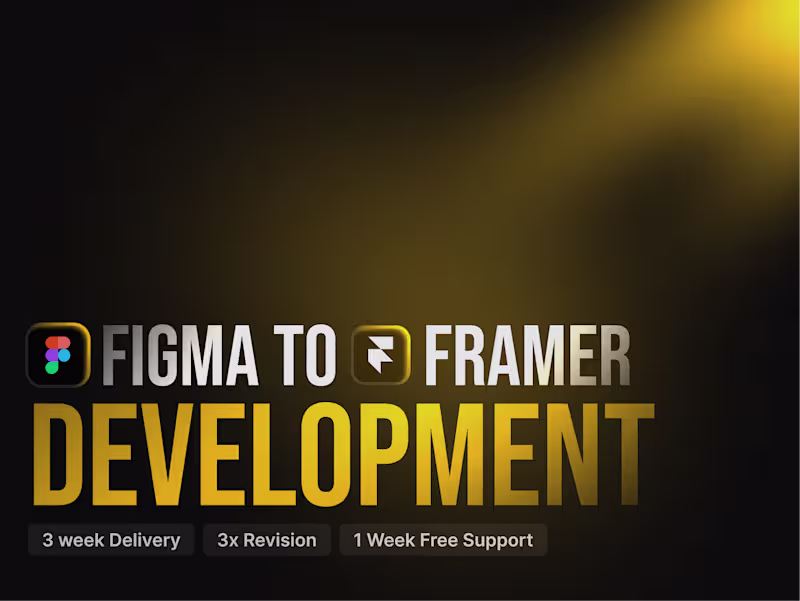 Cover image for Figma to Framer