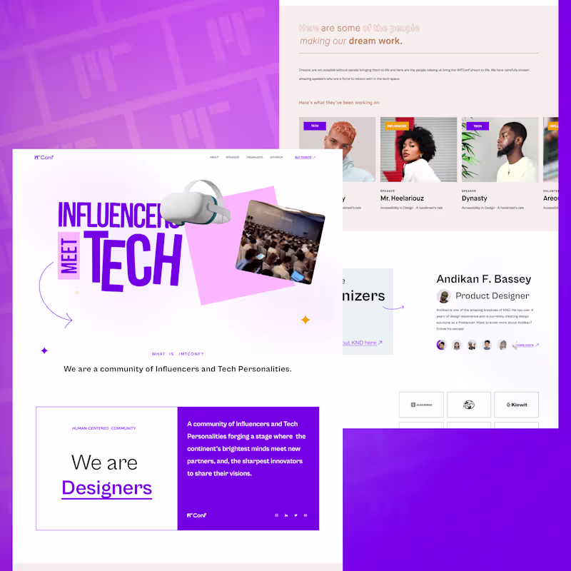 Cover image for Influencers Meet Tech