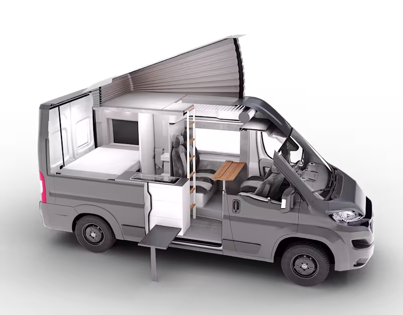 Cover image for Vision Van - motorhome interior design